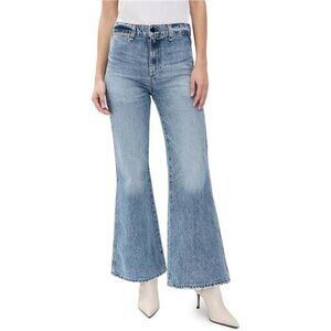 ASKK NY Blondie Jeans Indie Sleeze High Cropped Flare Off Duty West Village Girl